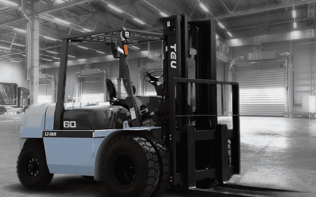 Montacargas Eléctrico Litio TEU 4.5 – 6 TON